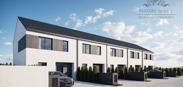 Dom szereg środkowy 102,50m2 z działką 322m2m2, iwiny siechnice
