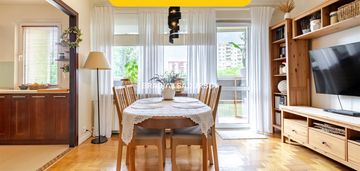 Duże mieszknie 3 sypialnie salon balkon
