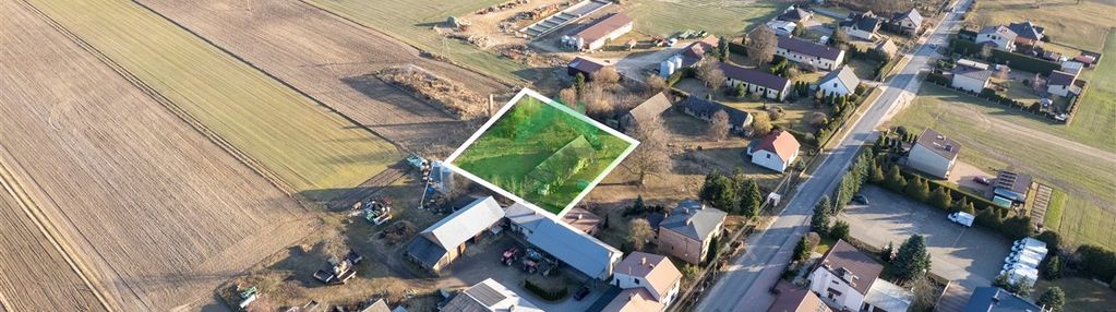 Działka blisko lasu