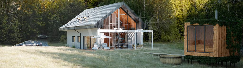 Działka 7000 m/2 z wydanym pozwoleniem na budowę