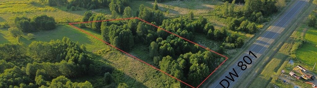 Działka inwestycyjna 5.600m2 przy dw 801