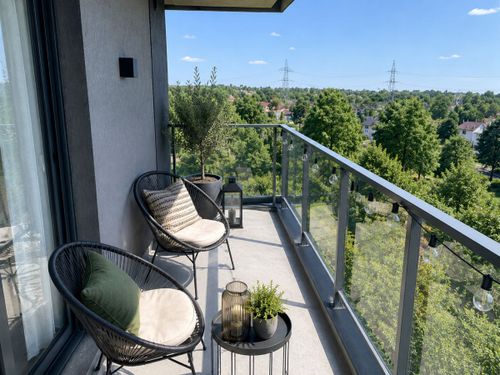 Premium | duży narożny balkon | przy parku