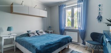 Ciche mieszkanie w centrum z piwnicą 800m od plaży