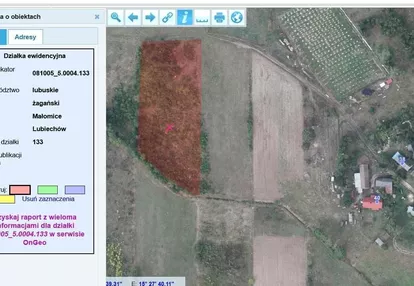 Działka na sprzedaż 5500m2