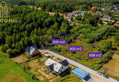 Piękne działki w otulinie lasu brończany