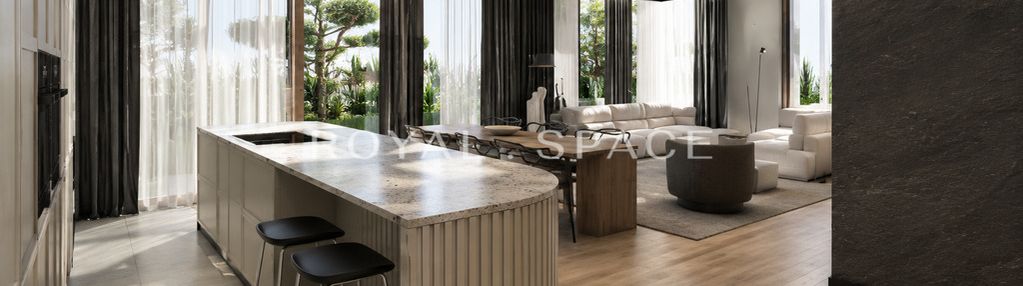 Penthouse przy błoniach z tarasem na dachu