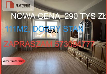 Barwice,duże mieszkanie 111 m2, cena,lokalizacja.