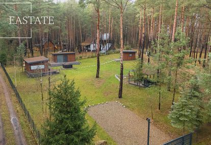 Działka z 2 domkami /jacuzzi/nowe domki/narew
