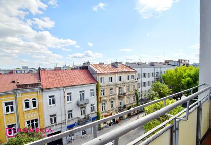 Centrum kielc, duży balkon