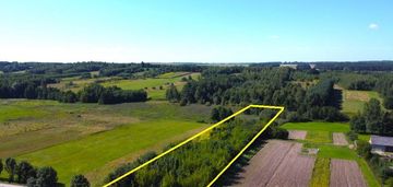Działka 8500 m2, łukowa, gmina chęciny