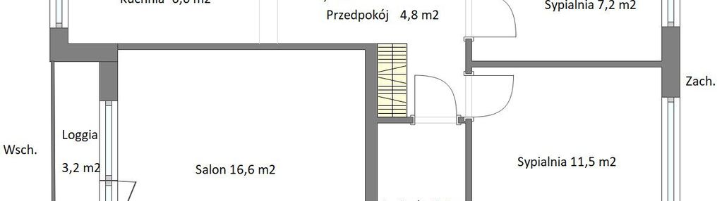 Widne 3 pokojowe z balkonem