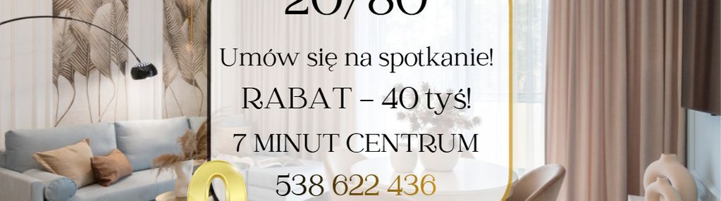 Zaraz gotowe⚡blisko centrum⚡rabat -40 tyś⚡0%pcc