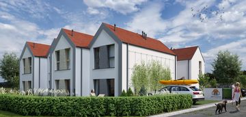 Apartament nad jeziorem z ogródkiem