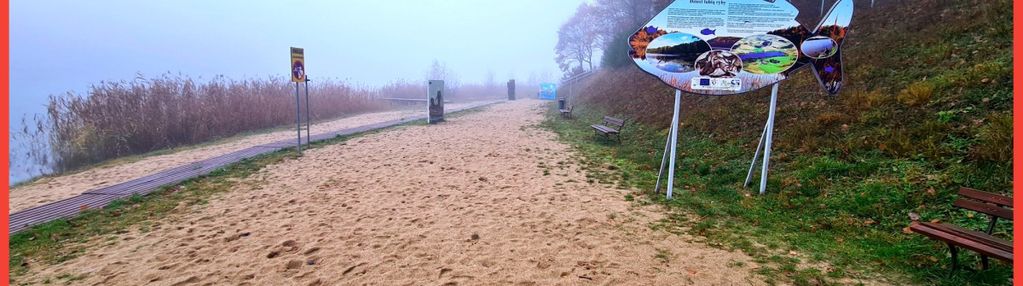 Działka z potencjałem 100m od jeziora!!