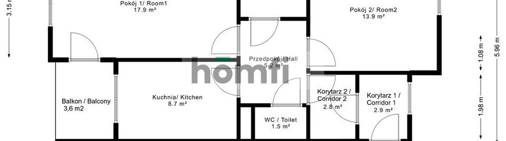 Okazja: przestronne 58 m² w sercu wrocławia