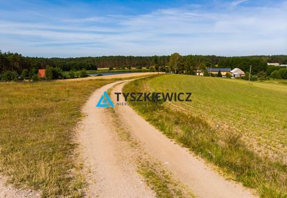 Piękna działka z widokiem na jezioro łubiana