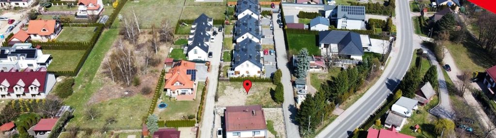 Działka z pozwoleniem na budowę bliźniaka