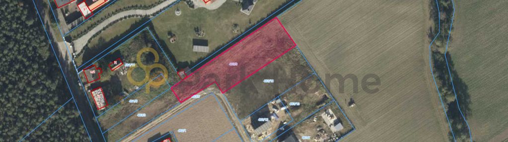 Działka budowlana przy lesie smogorzewo/piaski