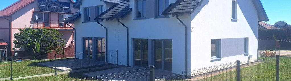 Bliźniak 5 pokoi, duży ogród od południa banino