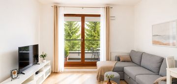 Nowoczesne 2 pokoje | loggia | garaż | komórka