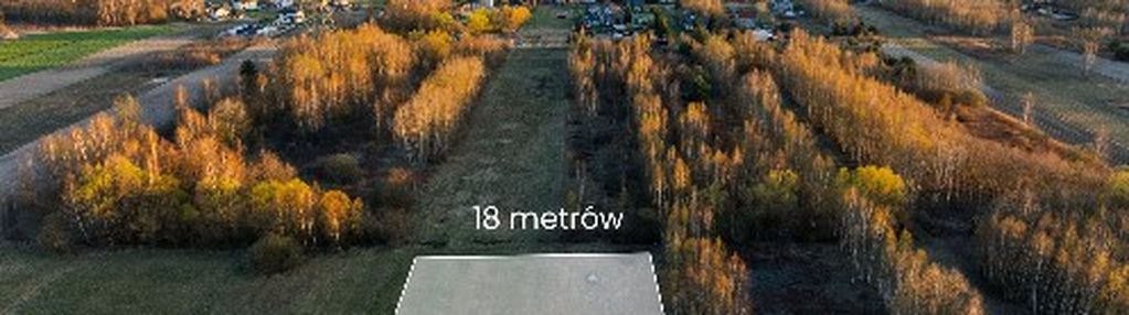 Działka pod inwestycję objęta planem