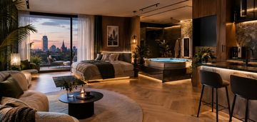 Premium 25m²|jacuzzi|taras na dachu| studio pupila