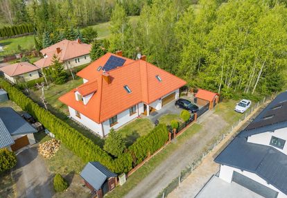 Dom 269m2, podwójny garaż, wiele drzew w ogrodzie