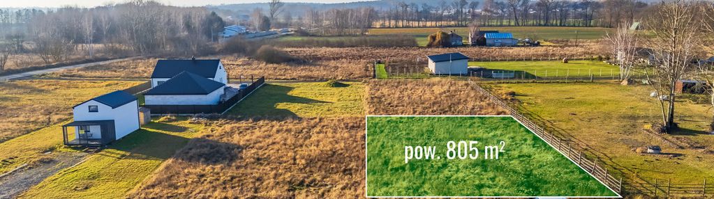 Działka 805 m2 niedaleko grójca