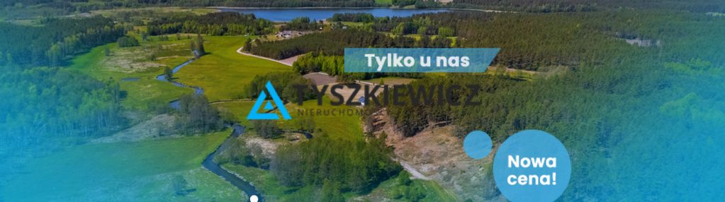 Rolbik, działka nad rzeka zbrzycą - kaszuby