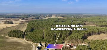 Działka przy lesie z warunkami zabudowy