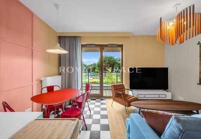 Designerski apartament z loggią | wola