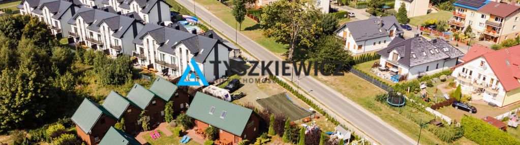 Działka zabudowana domkami - świetna inwestycja