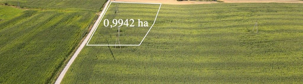 18 km od krakowa - 0,99 ha mieszkaniowo-usługowa