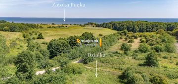 Osłonino -działka budowlano-usługowa 300m od morza