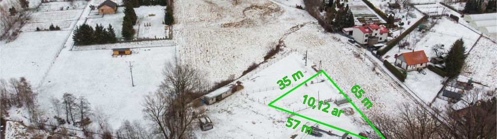Działka budowlana 10,12ar bielsko-biała z wz