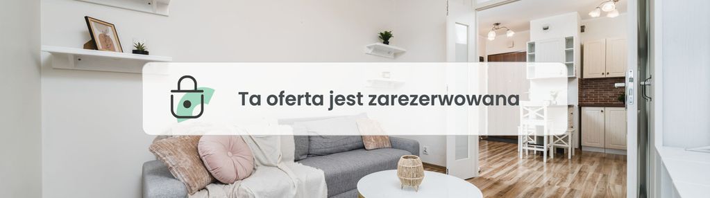 Dwupokojowe mieszkanie | miejsce w garażu w cenie