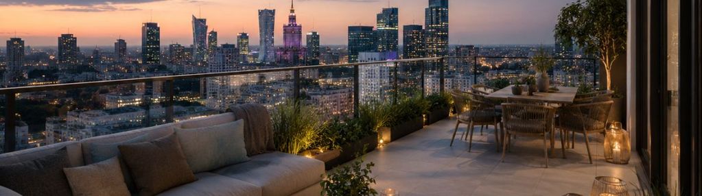 ✨️panorama warszawy✨16 piętro✨smart home✨metro✨