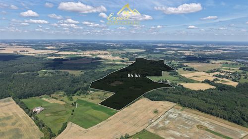 Grunty rolne na sprzedaż – 85,2441 ha, zalewo
