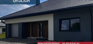Parterowy dom ~143m²  i  duża działka 10 ar!