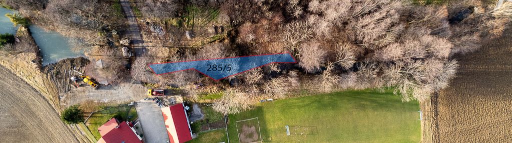 Działka przy s1 401m2 pogórze skoczów