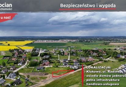 Płaska, działka w świetnej lokalizacji - klukowo!