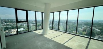 Duży apartament 3 pokojowy, hanza tower, 21 piętro, widok na jezioro dąbie