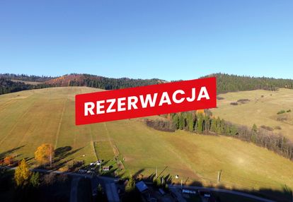 Działka rolno-budowlana w łapszach niżnych