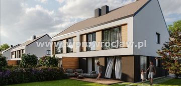 Nowe domy w zabudowie bliźniaczej, cicha okolica