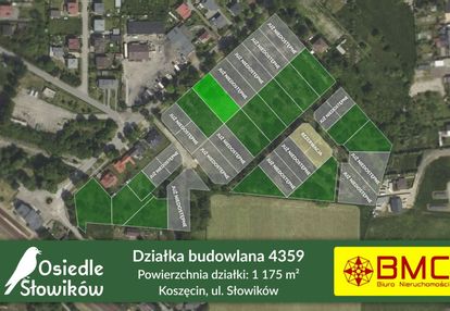 Działka budowlana koszęcin ul. dworcowa 1175m2