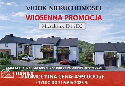 Kameralne mieszkania z ogródkiem w limanowej