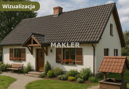 Dom całoroczny w malowniczej okolicy jeziora i las