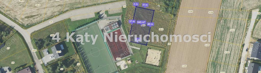 Działka 846 m2 ul. truskawkowa rejon ul. kamiennej