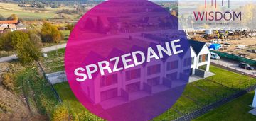 Dom w standardzie dewelop. (parter+piętro) ogródek