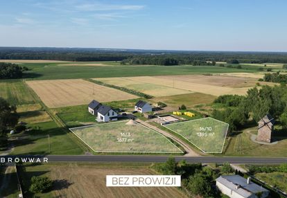 Działka budowlana na granicy milicza